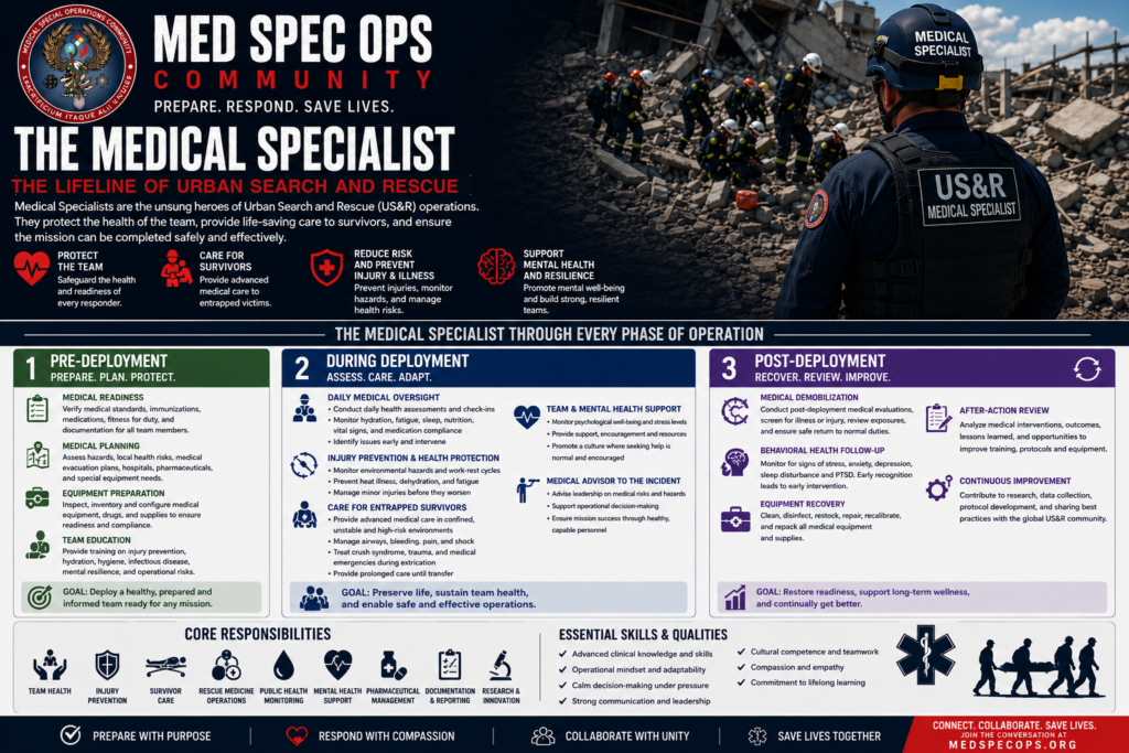 Fema Doctor FEMA Urban Search and Rescue Medical Team Specialist Course Kicks Off ...